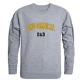 thumbnail image 1 of Ohio Dominican University Panthers Dad Crewneck Sweatshirt, Heather Grey - 2XL, 1 of 1