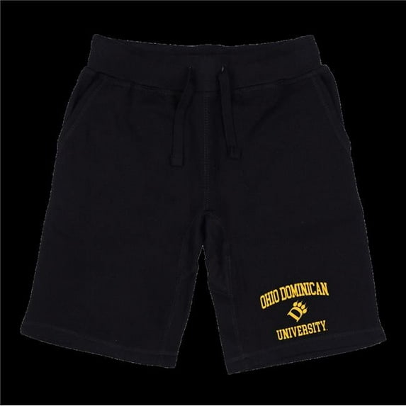 Ohio Dominican University Panthers Seal Shorts, Black - 2XL