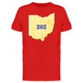 thumbnail image 1 of Ohio Dotted Map Ts Tee Men's -Image by Shutterstock, 1 of 2