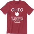 thumbnail image 1 of Ohio Established 1803 The Buckeye State Trademark Usa - Souvenir Gift T-Shirt, 1 of 4