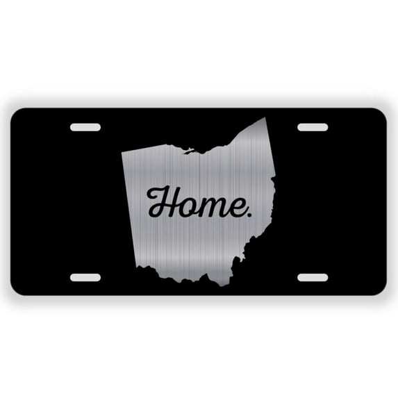 Ohio Home License Plate Tag Vanity Front - Aluminum ( 12 inch x 6 inch )