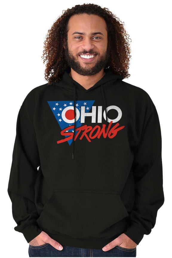 Ohio Homestate Strong OH Patriotic Hoodie Sweatshirt Women Men Brisco Brands X