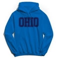 thumbnail image 1 of Ohio Humor Graphic Royal Men's Crewneck Sweatshirt Hoodie, 1 of 1