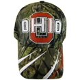 thumbnail image 1 of Ohio Men's Striped Bill Adjustable Baseball Cap (Camouflage), 1 of 1
