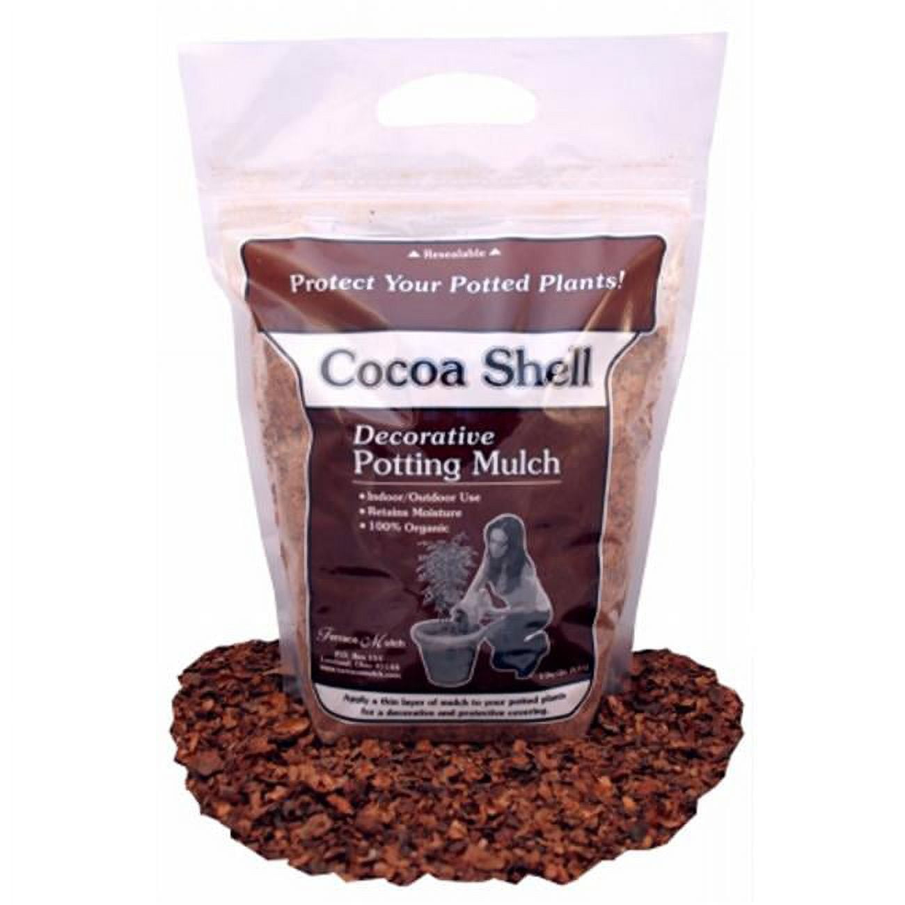 Ohio Mulch Supply 00203 Cocoa Shell Potting Mulch