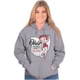 thumbnail image 1 of Ohio OH State Pride Cute Betty Boop Women Plus Size Zipper Hoodie Brisco Brands 4X, 1 of 5