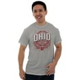 thumbnail image 1 of Ohio OH Student Campus Pride Seal Men's Graphic T Shirt Tees Brisco Brands S, 1 of 4