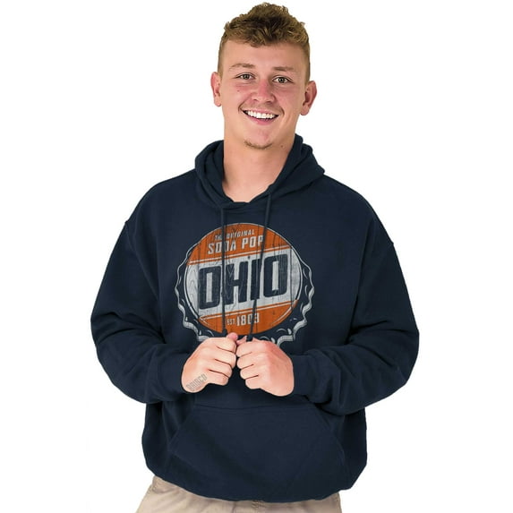 Ohio OH Vintage Soda Pop Souvenir Hoodie Sweatshirt Women Men Brisco Brands S