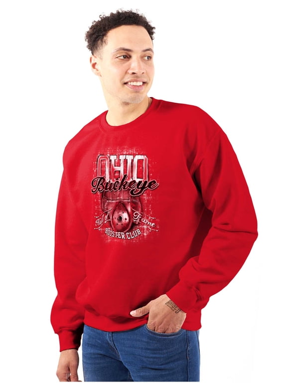 Ohio Proud Local Hall of Fame Club Sweatshirt for Men or Women Brisco Brands X