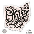 thumbnail image 1 of Ohio Shape Cute Letters Native Local - 5" Vinyl Sticker - For Car Laptop I-Pad - Waterproof Decal, 1 of 1