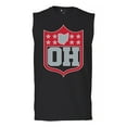 thumbnail image 1 of Ohio Shield Men's Muscle Shirt Football Fan Game Day Tailgate Midwest Underdog, 1 of 7