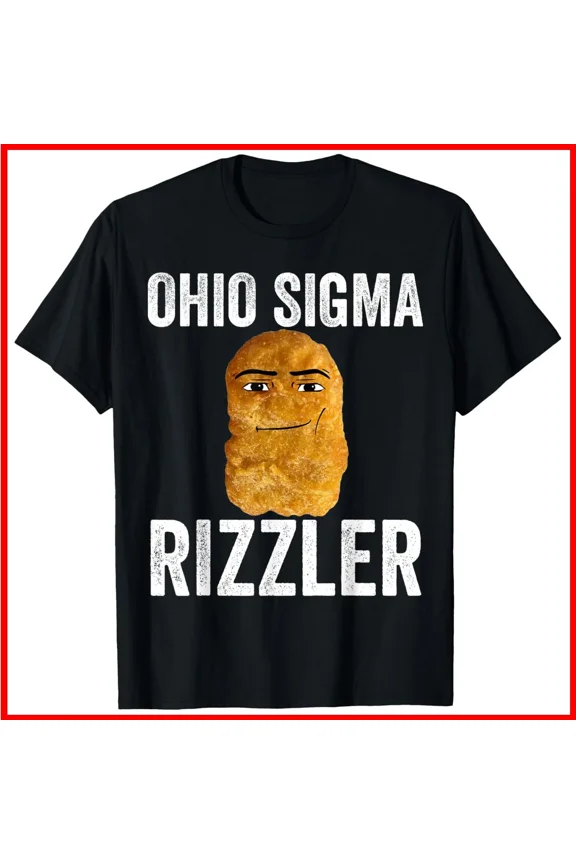Ohio Sigma Rizzler Viral Internet Culture Meme Unisex T-Shirt S-5XL