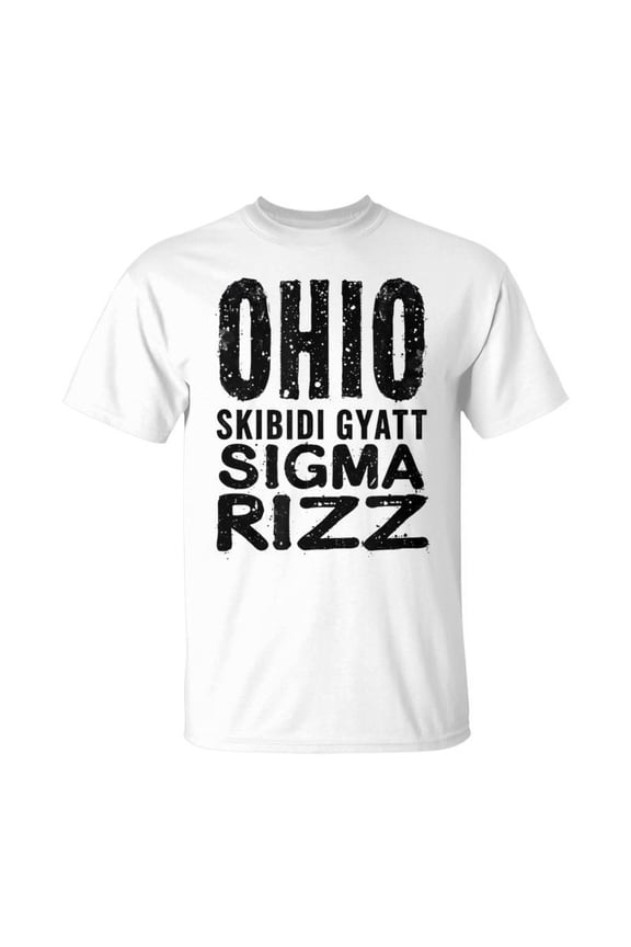 Ohio Skibidi Gyatt Sigma Rizz Saying TShirt
