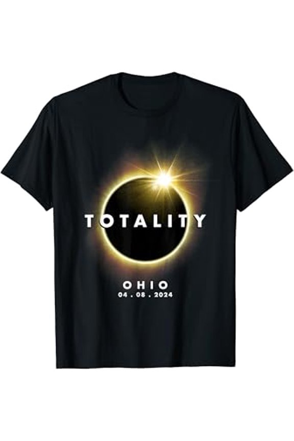 Ohio Solar Eclipse Shirt 2024 Totality Solar Eclipse Ohio T-Shirt