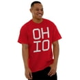 thumbnail image 1 of Ohio Souvenir OH Hometown Pride Plus Size Crewneck Graphic Tee Shirt Brisco Brands 2X, 1 of 4