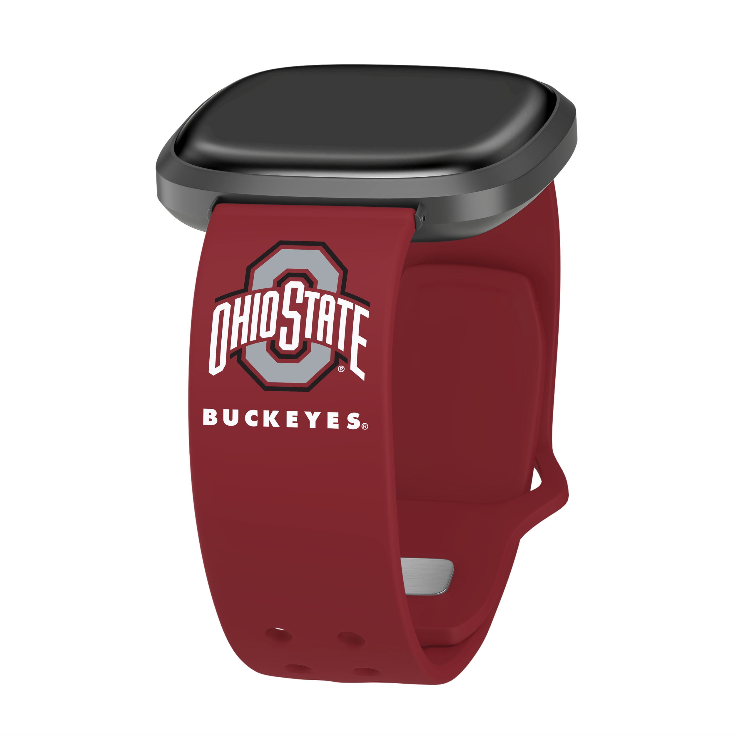 Ohio St HD Elite Edition Unisex Watch Band for FitBit Versa 3 & Sense (Long)
