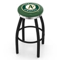 thumbnail image 1 of Oakland Athletics 25" Swivel Counter Stool with Chrome Accent, 1 of 2