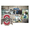 thumbnail image 1 of Ohio State Buckeyes 11" x 19" I Love My Family Clip Photo Frame, 1 of 1