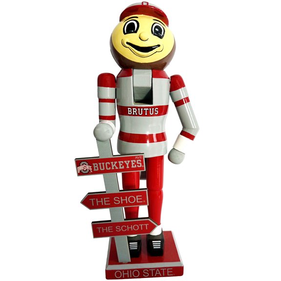 Ohio State Buckeyes 12" Mascot Nutcracker
