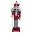 thumbnail image 1 of Ohio State Buckeyes 12" Wooden Nutcracker Statue, 1 of 1