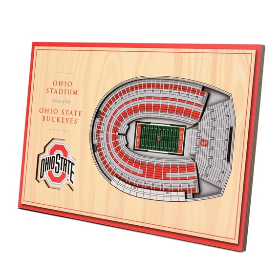 Ohio State Buckeyes 3D StadiumViews Desktop Display