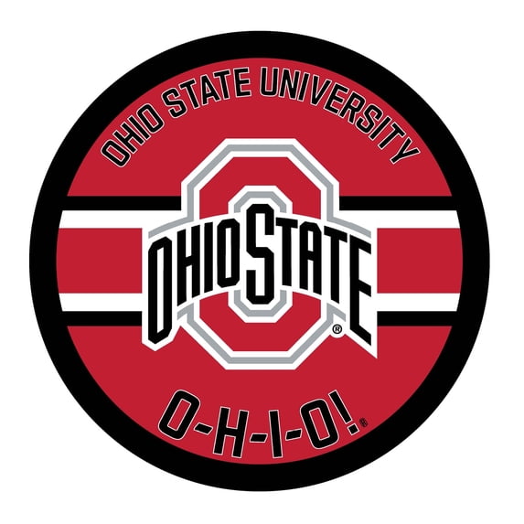 Ohio State Buckeyes 15" Round LED Lit Wall Sign