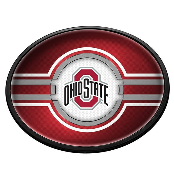 Ohio State Buckeyes 18'' x 14'' Slimline Illuminated Team Wall Sign
