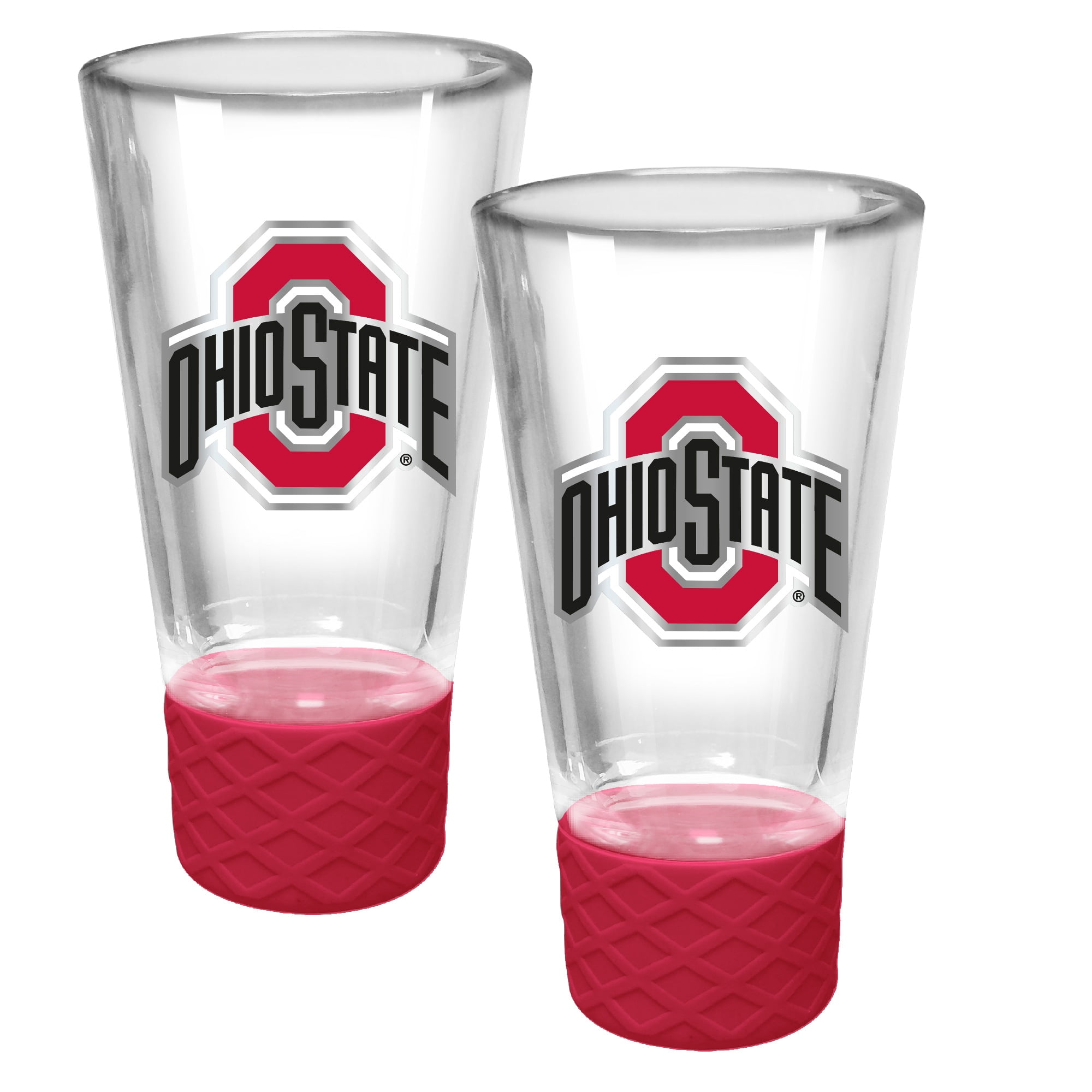 Ohio Souvenir Shot Glass - 2 Oz, Multi-Color Printed Collectible Glass