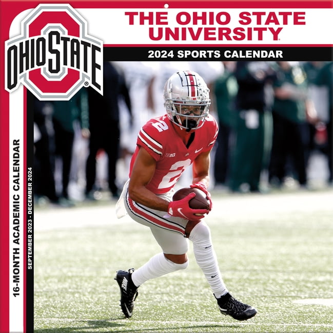 Ohio State Buckeyes 2024 12x12 Team Wall Calendar (Calendar)