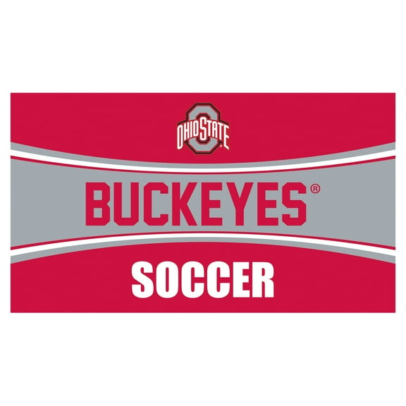 Ohio State Buckeyes 28" x 16" Soccer Trapper Door Mat