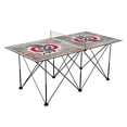 thumbnail image 1 of Ohio State Buckeyes 6' Weathered Design Pop Up Table Tennis Set, 1 of 1