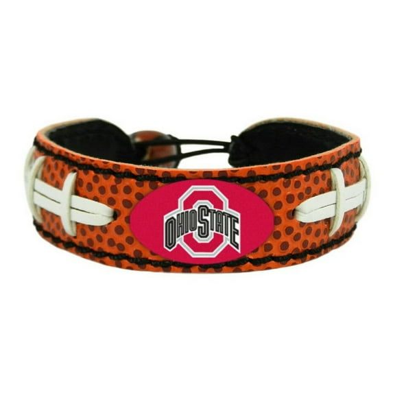 Ohio State Buckeyes Classic Football Bracelet
