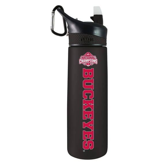 Ohio State Buckeyes College Football Playoff 2024 National Champions 24 oz. UV Single-Wall Tritan- Water Bottle