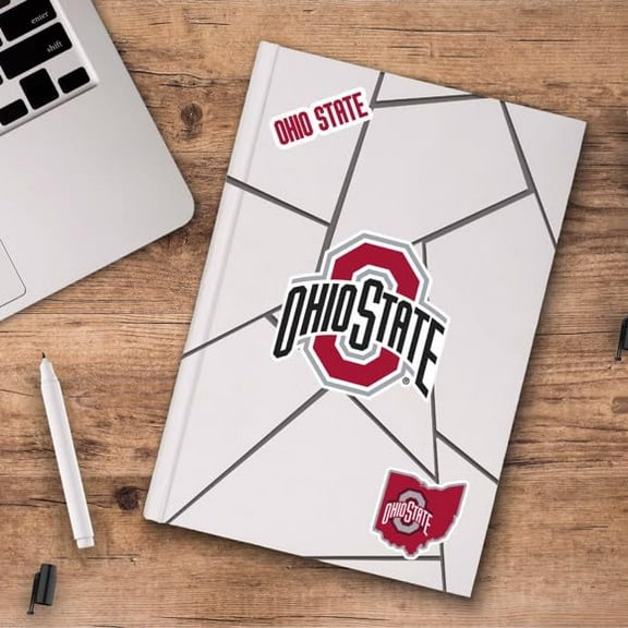 Ohio State Buckeyes Decal Die Cut Team 3 Pack