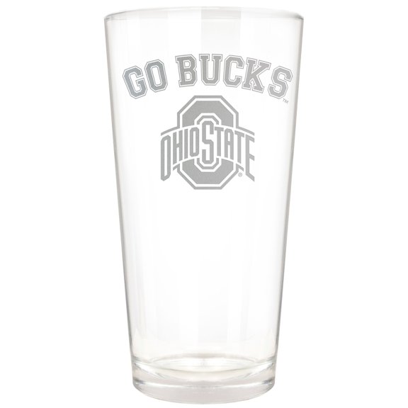 Ohio State Buckeyes Etched 16oz. Rally Cry Pint Glass