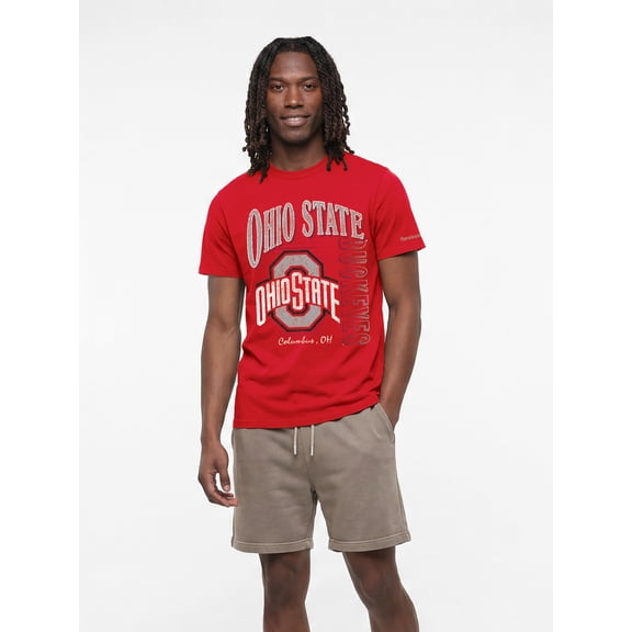 Ohio State Buckeyes Reebok Mens Crew Neck Short Sleeve T-Shirt