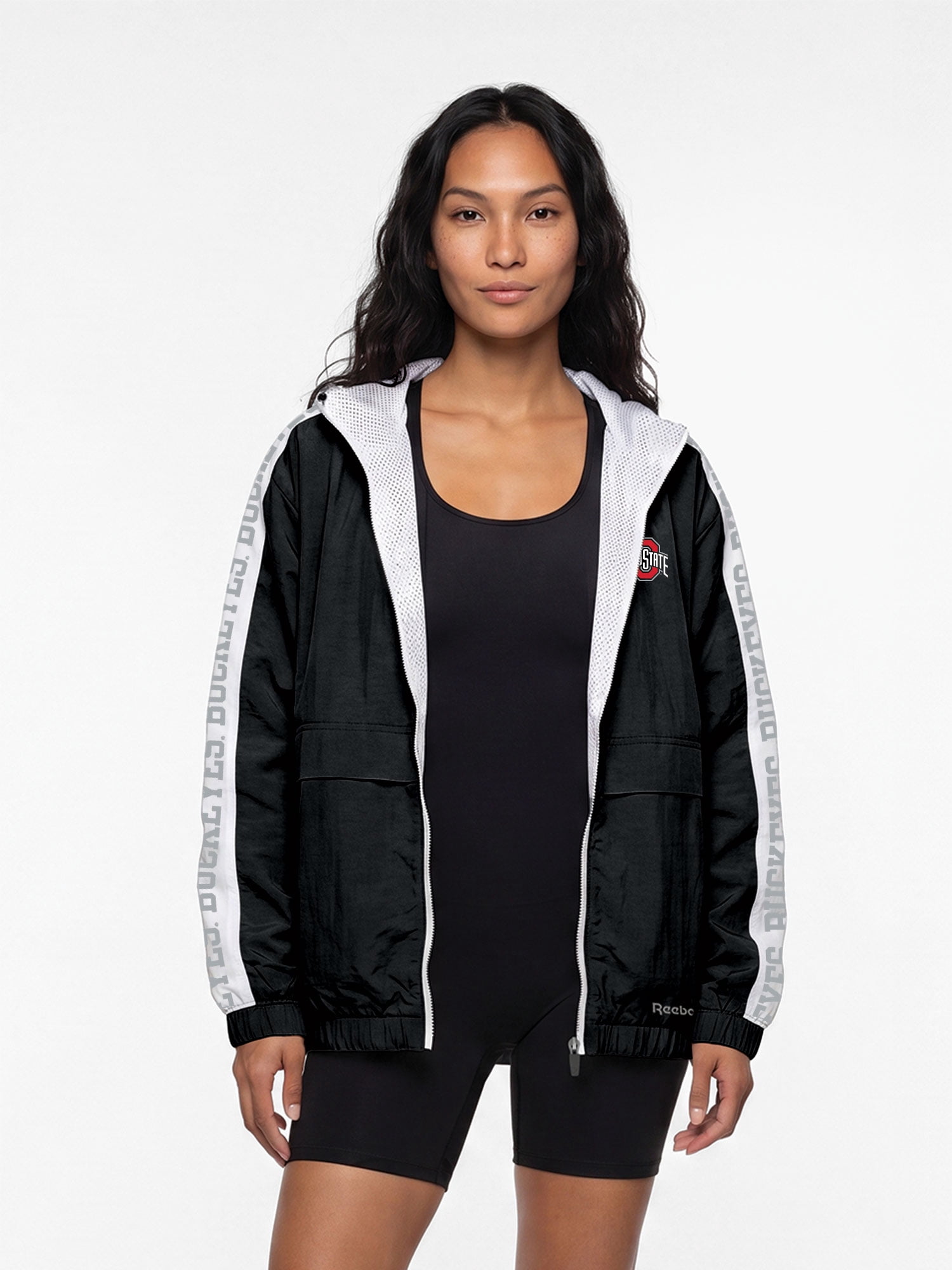 Ohio State Buckeyes Reebok Womens Colorblocked Full Zip Jacket
