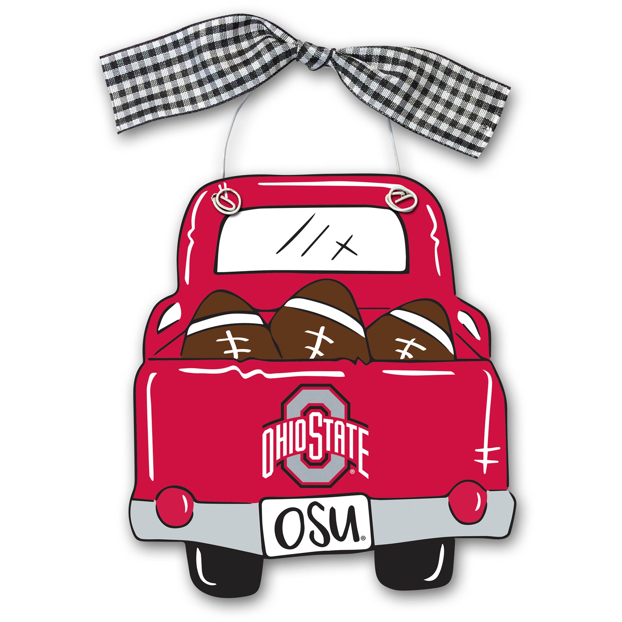 Ohio State University Snack Bucket College Gift Basket, Brutus Mascot, Buckeyes