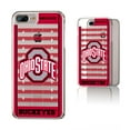 thumbnail image 1 of Ohio State Buckeyes iPhone Clear Football Field Design Case, 1 of 1