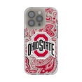 thumbnail image 1 of Ohio State Buckeyes iPhone Paisley Design Clear Case, 1 of 7