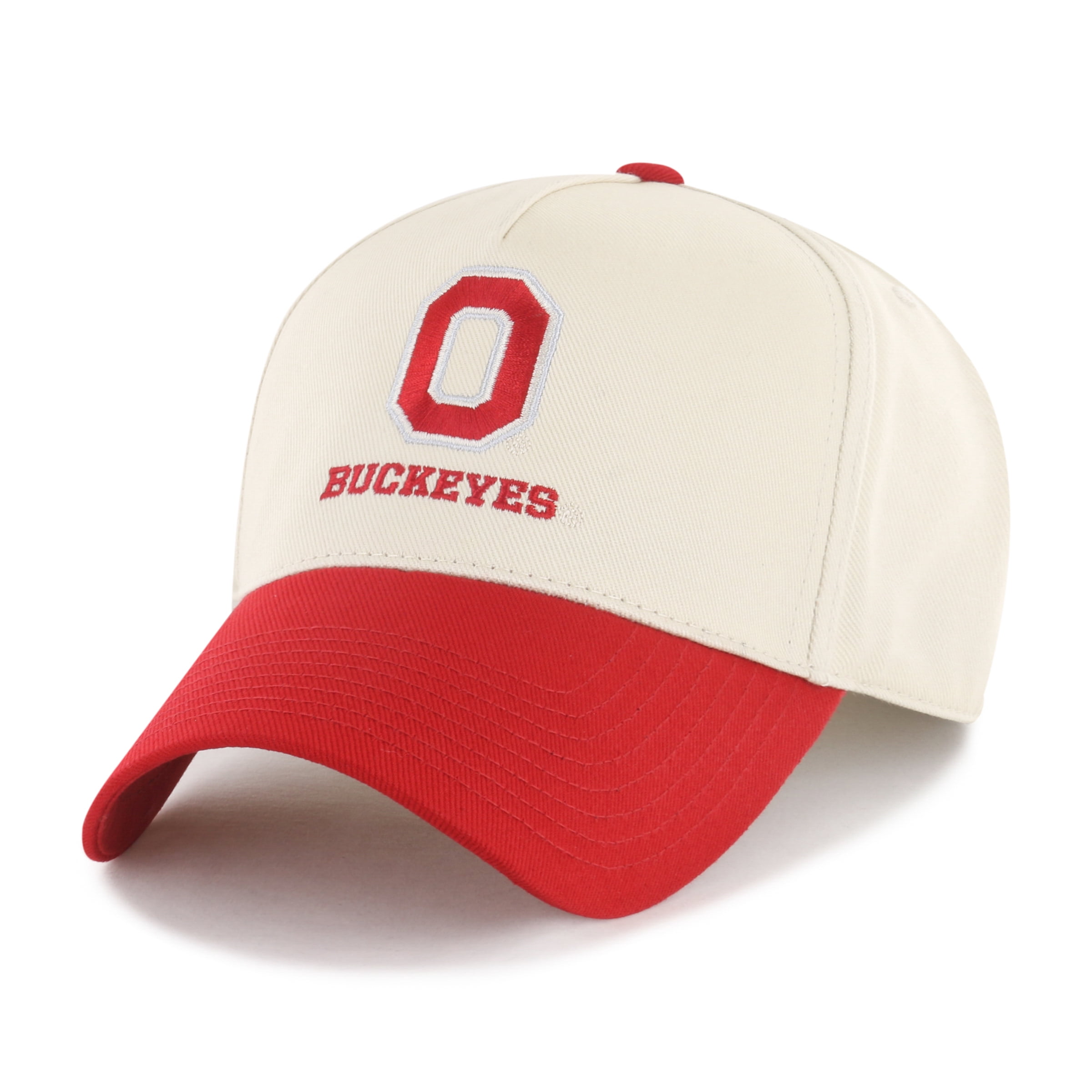 NCAA Ohio State Buckeyes Two Tone Pinch Front Adjustable Hat