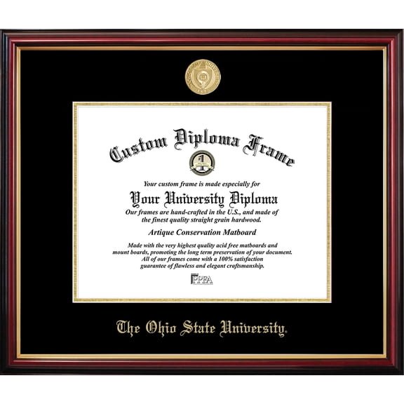 Ohio State Petite Diploma Frame