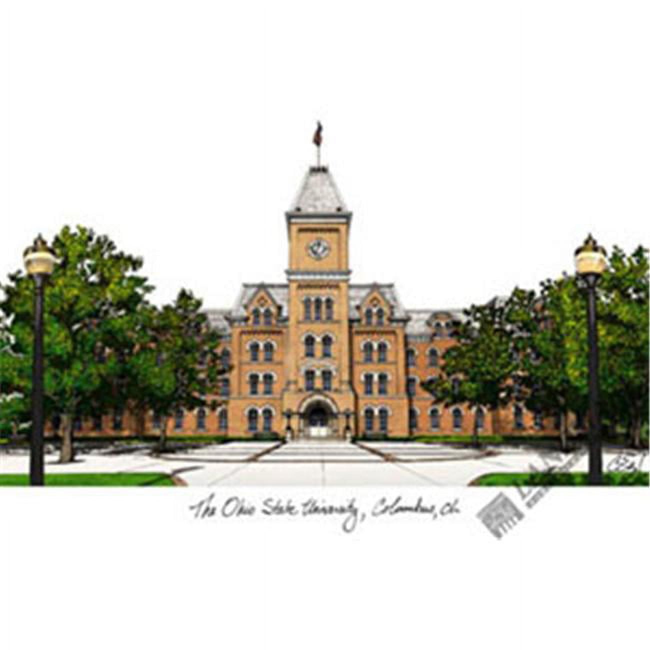 Ohio State University Campus Images Lith - Walmart.com