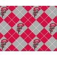 thumbnail image 1 of Ohio State University Fabric Super Soft Collegiate Fleece Argyle Design-Sold by the Yard, 1 of 2