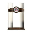 thumbnail image 1 of Ohio State Buckeyes Eight Stick Pool Cue Rack - Chardonnay, 1 of 3