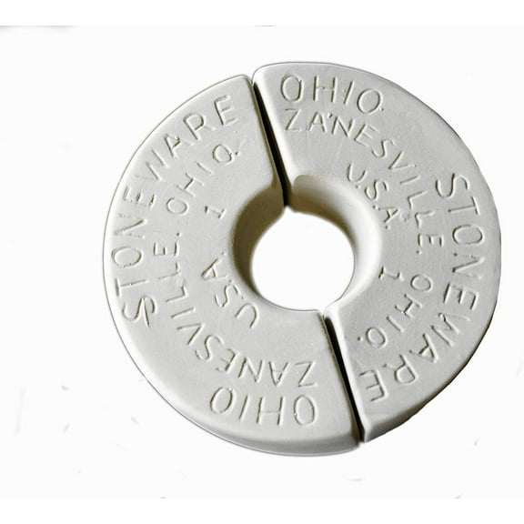 Ohio Stoneware 1 Gallon Preserving Crock Weight,Brown