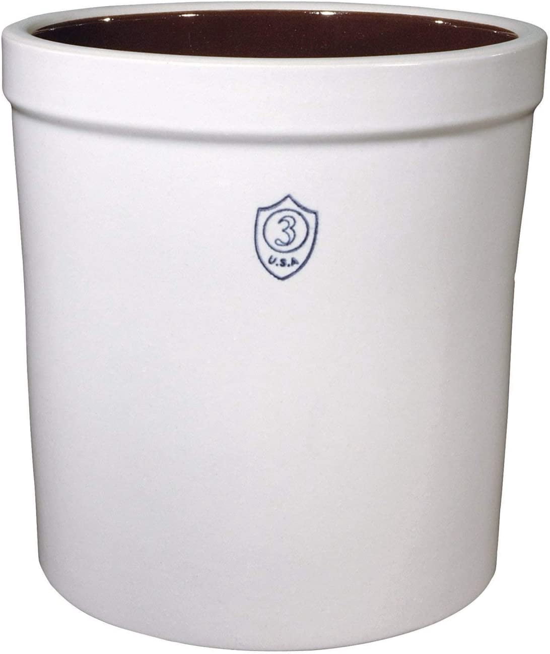 Ohio Stoneware 11679 Gewichtsdeckel-Set Für 1,9 L Steinguttopf – 21,6 Cm Durchmesser, 11,8 Kg, Made In USA