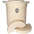 thumbnail image 1 of Ohio Stoneware Crock Set 1 gal 3 pc, 1 of 2