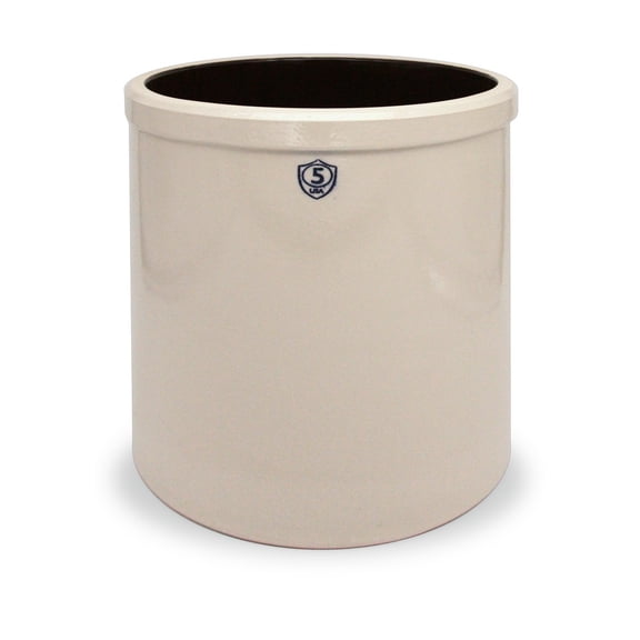 Ohio Stoneware Numbered Pickling and Fermenting Crock 5 Gallon