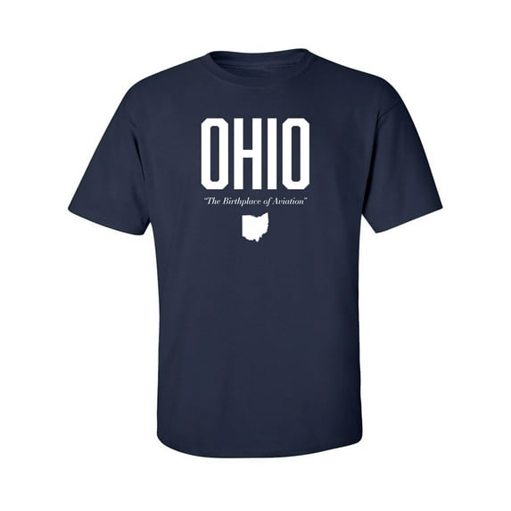 Ohio The Birthplace of Aviation Adult Short Sleeve T-shirt